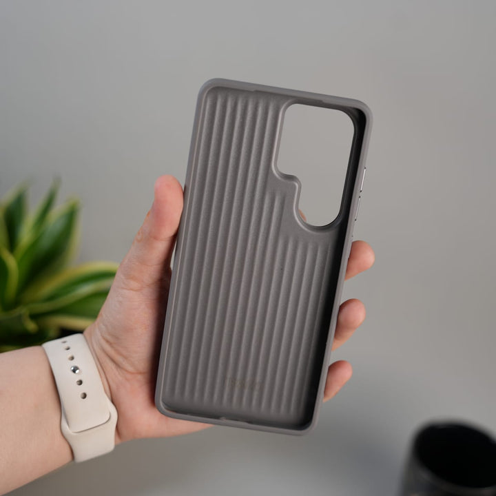 FRATO Samsung S26 Ultra Galaxy S26 Ultra Textured Line Grip Case | Anti-Slip Matte Back Shockproof Slim Cover