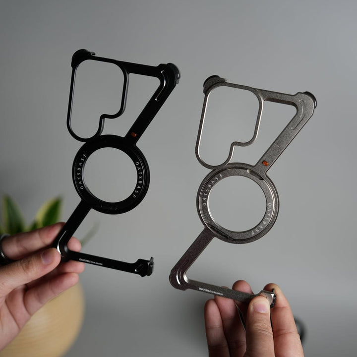 FRATO Samsung S26 Ultra Galaxy S26 Ultra Z Shape Aluminum Metal Rotating Kickstand Frameless Design