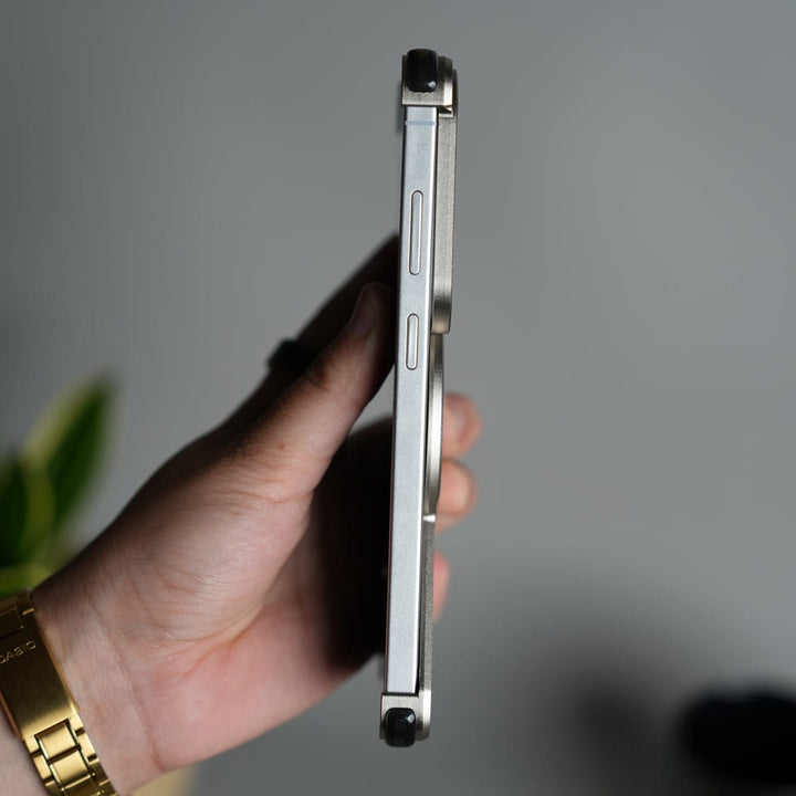 FRATO Samsung S26 Ultra Galaxy S26 Ultra Z Shape Aluminum Metal Rotating Kickstand Frameless Design