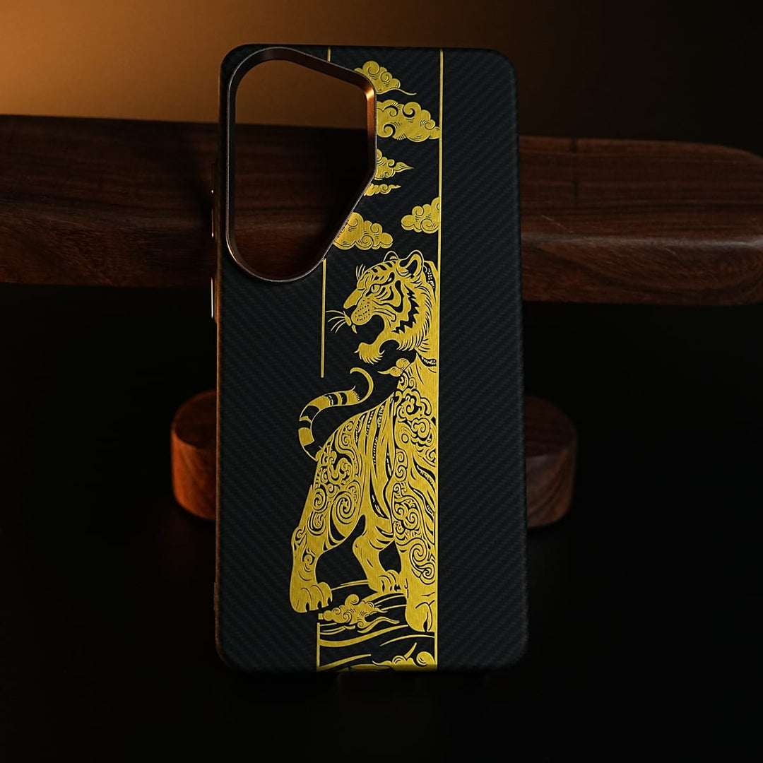 FRATO Samsung S26 Ultra Galaxy Ultra Series Royal Gold Tiger Edition Magsafe Case
