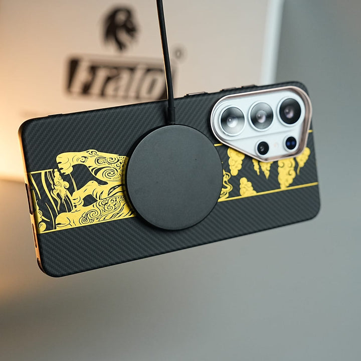 FRATO Samsung S26 Ultra Galaxy Ultra Series Royal Gold Tiger Edition Magsafe Case