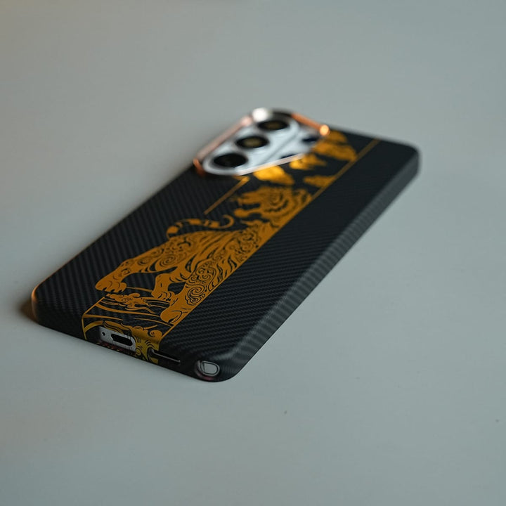FRATO Samsung S26 Ultra Galaxy Ultra Series Royal Gold Tiger Edition Magsafe Case