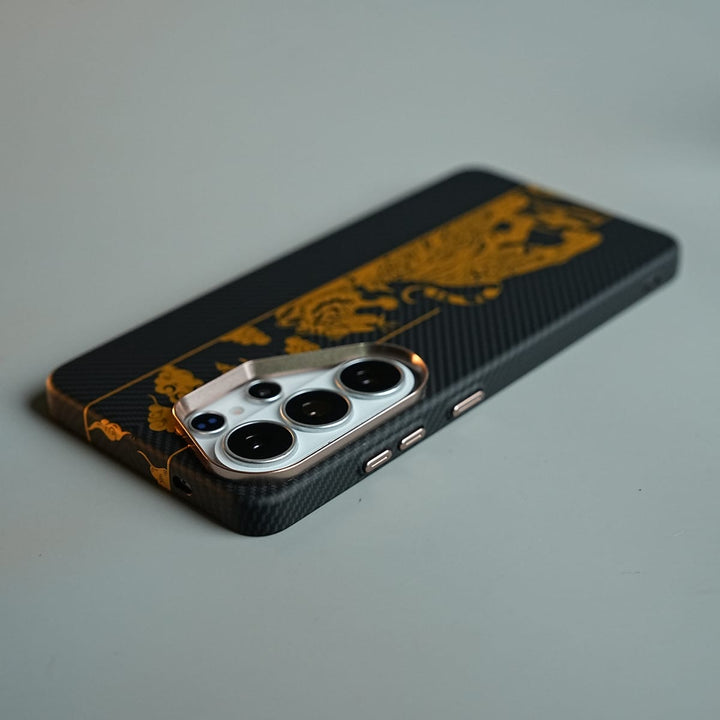 FRATO Samsung S26 Ultra Galaxy Ultra Series Royal Gold Tiger Edition Magsafe Case