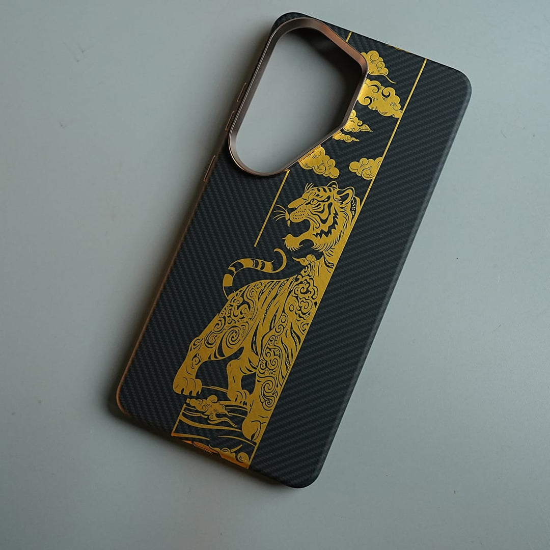 FRATO Samsung S26 Ultra Galaxy Ultra Series Royal Gold Tiger Edition Magsafe Case