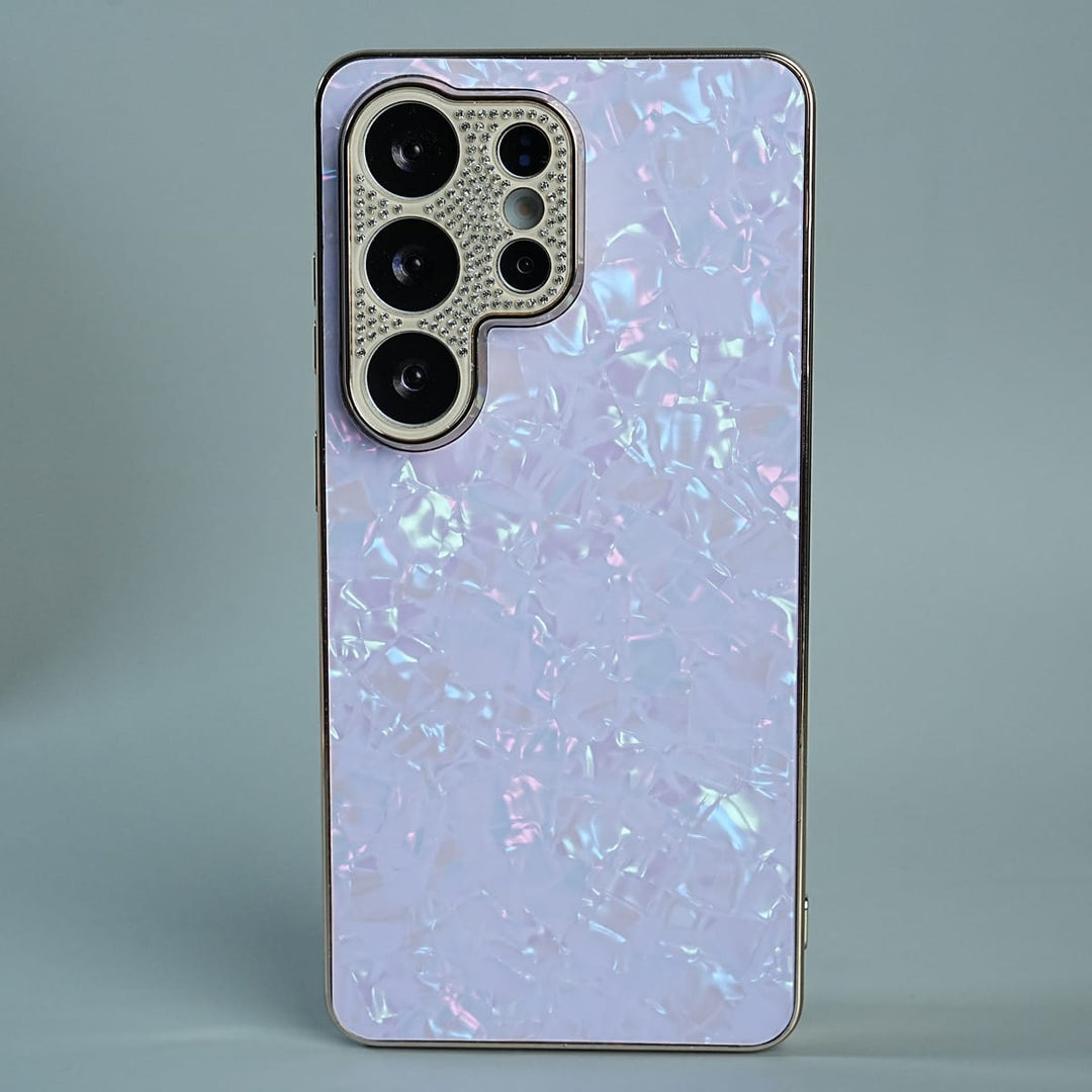 FRATO Samsung S26 Ultra Lavender Galaxy S26 Ultra Pearl Camera Shimmer Protective Case Cover