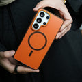 Galaxy S26 Ultra Matte Metallic Finish with Aluminium Frame | MagSafe Cover