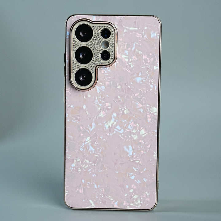 FRATO Samsung S26 Ultra Pink Galaxy S26 Ultra Pearl Camera Shimmer Protective Case Cover