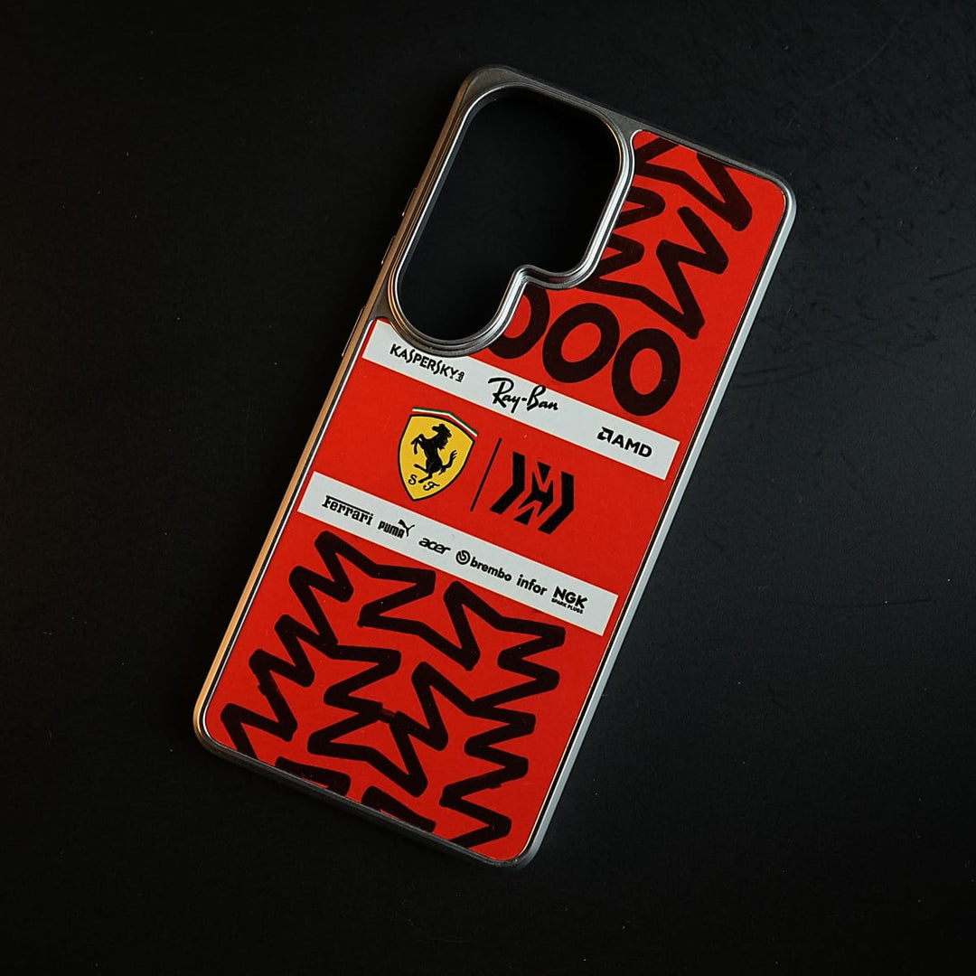 FRATO Samsung S26 Ultra Racing Graffiti Premium Slim Case Cover For Samsung Galazy S26 Ultra | Red &amp; Black