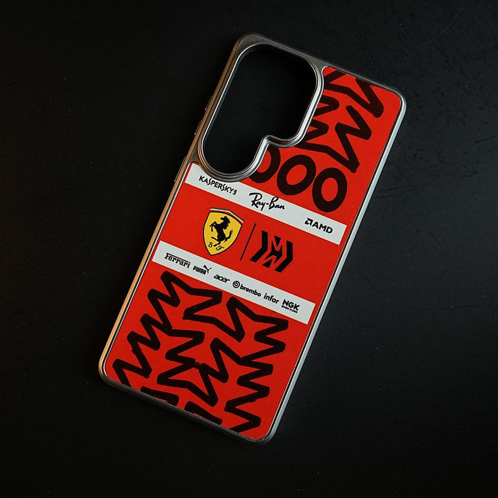 FRATO Samsung S26 Ultra Racing Graffiti Premium Slim Case Cover For Samsung Galazy S26 Ultra | Red &amp; Black