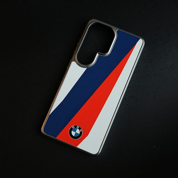 FRATO Samsung S26 Ultra Racing Stripe Sport Chrome Plated Case Cover For Samsung Galaxy S26 Ultra