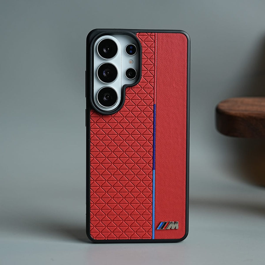 FRATO Samsung S26 Ultra Red Performance Sports Car Logo dual Shade Design Case for Samsung Galaxy S26 Ultra