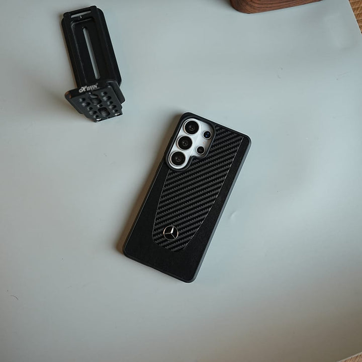 FRATO Samsung S26 Ultra S24 Ultra / Design 2 Carbon Fiber Texture Case for Samsung Galaxy S26 Ultra | Automotive-Inspired Protective Cover