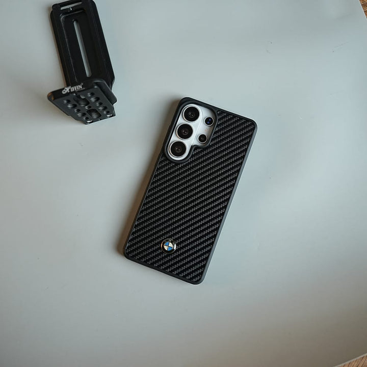 FRATO Samsung S26 Ultra S24 Ultra / Design 3 Carbon Fiber Texture Case for Samsung Galaxy S26 Ultra | Automotive-Inspired Protective Cover