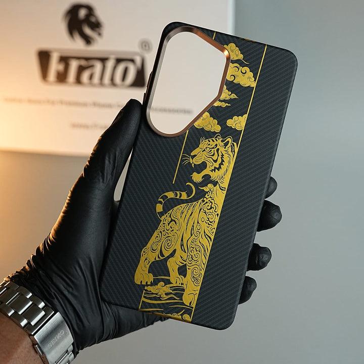 FRATO Samsung S26 Ultra S24 Ultra Galaxy Ultra Series Royal Gold Tiger Edition Magsafe Case