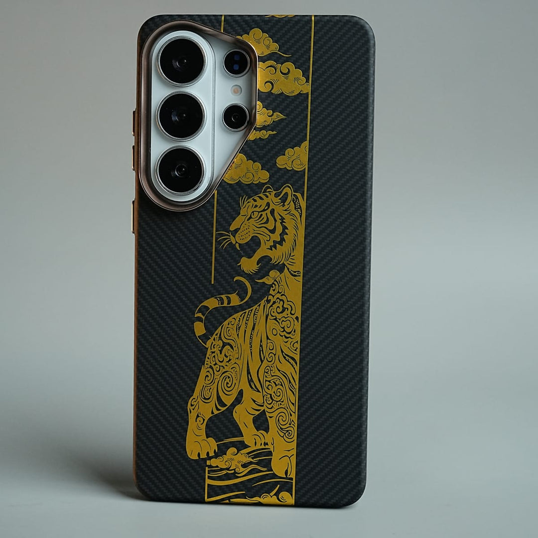 FRATO Samsung S26 Ultra S25 Ultra Galaxy Ultra Series Royal Gold Tiger Edition Magsafe Case