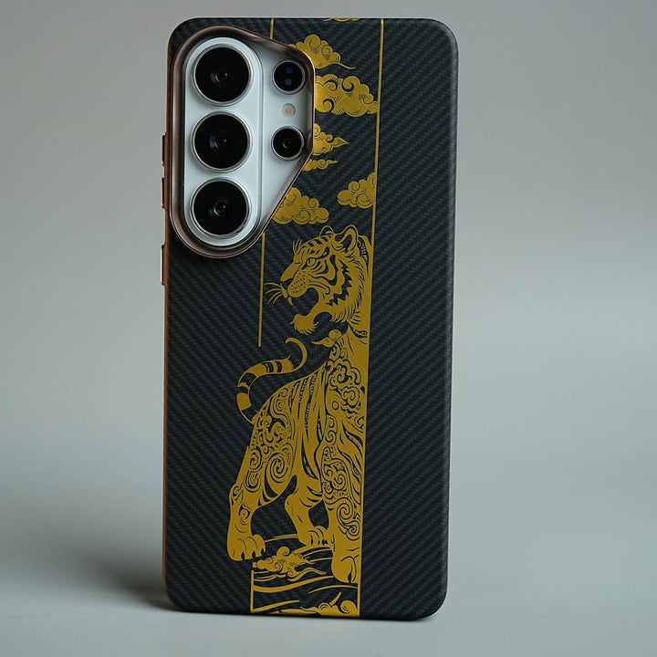 FRATO Samsung S26 Ultra S25 Ultra Galaxy Ultra Series Royal Gold Tiger Edition Magsafe Case