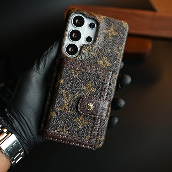 FRATO Samsung S26 Ultra S25 Ultra Vintage Pattern Wallet Case for Samsung galaxy Ultra Series | Card Holder Cover