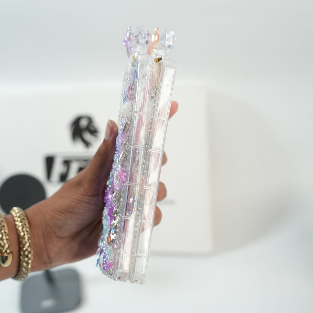 FRATO Samsung S26 Ultra Samsung Galaxy S26 Ultra Perfume Rhinestone Diamond Design Sling Girly Cover