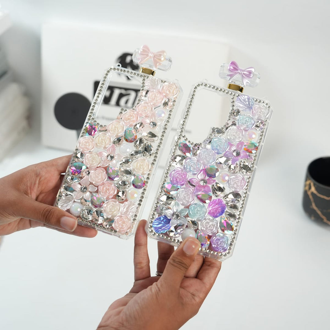 FRATO Samsung S26 Ultra Samsung Galaxy S26 Ultra Perfume Rhinestone Diamond Design Sling Girly Cover