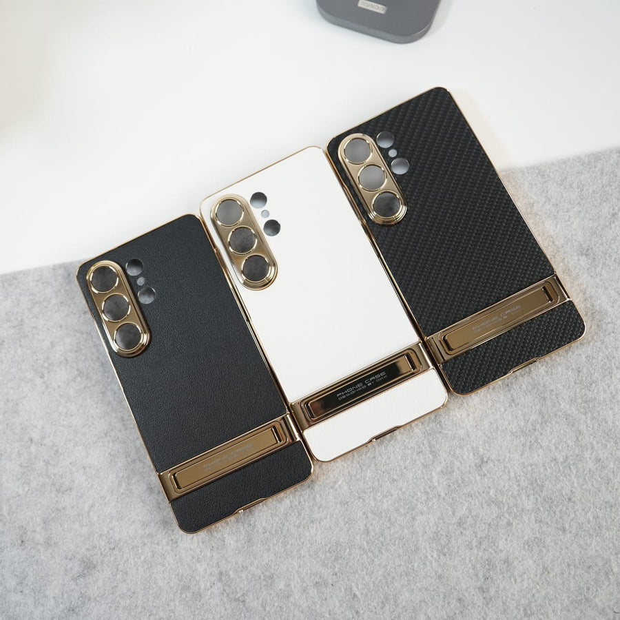 Samsung Galaxy S26 Ultra Premium Metallic Stand Case