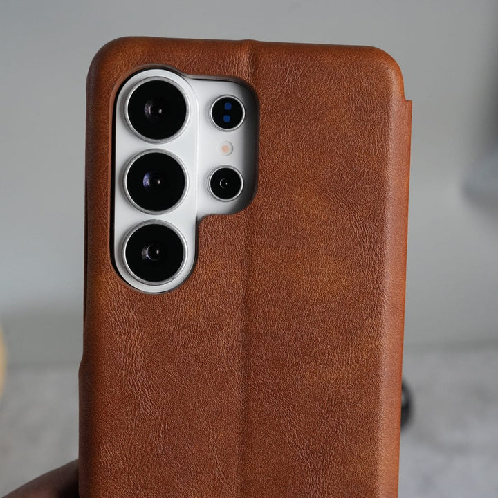 FRATO Samsung S26 Ultra Samsung Galaxy S26 Ultra PU Leather Flip Card Slot Soft Magnetic Closure Case Cover