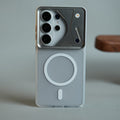 Frosted MagSafe Compatible Case for Samsung Galaxy S26 Ultra | Boxy Square Design | Protective Cover