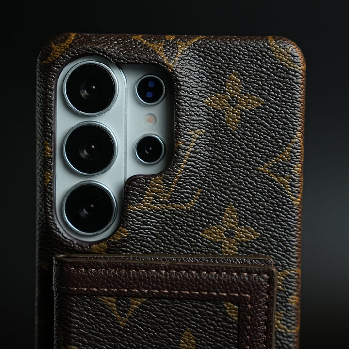 FRATO Samsung S26 Ultra Vintage Pattern Wallet Case for Samsung galaxy Ultra Series | Card Holder Cover