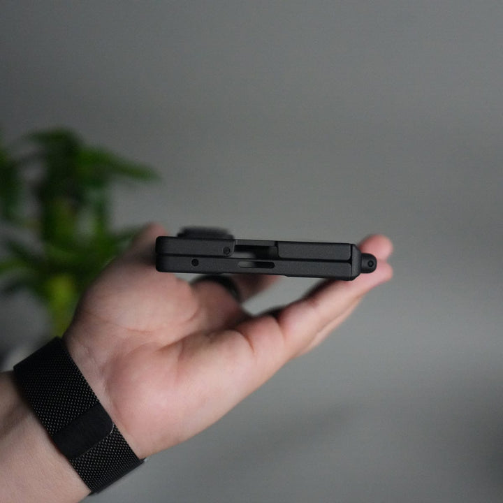 FRATO Samsung Z Fold 7 Glass Galaxy Z Fold 7 Case with S Pen Holder & Kickstand | Front + Back Protection Cover