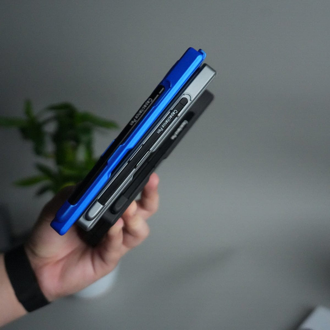 FRATO Samsung Z Fold 7 Glass Galaxy Z Fold 7 Case with S Pen Holder & Kickstand | Front + Back Protection Cover