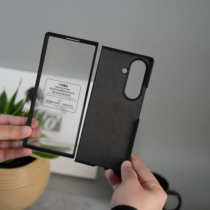 FRATO Samsung Z Fold 7 Glass Galaxy Z Fold 7 Matte Slim Protective Case