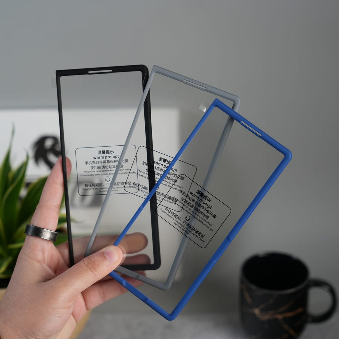 FRATO Samsung Z Fold 7 Glass Galaxy Z Fold 7 Matte Slim Protective Case