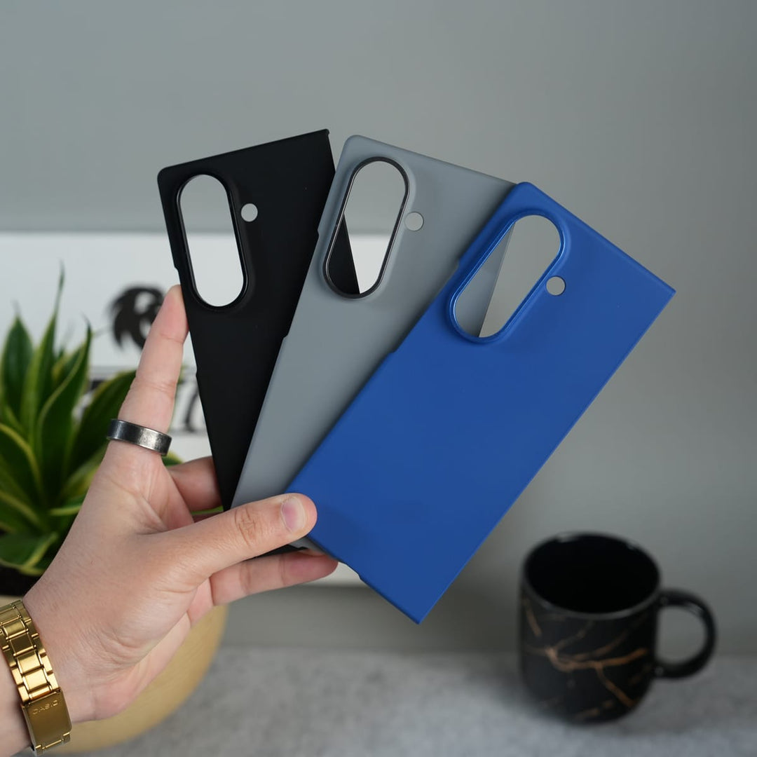 FRATO Samsung Z Fold 7 Glass Galaxy Z Fold 7 Matte Slim Protective Case
