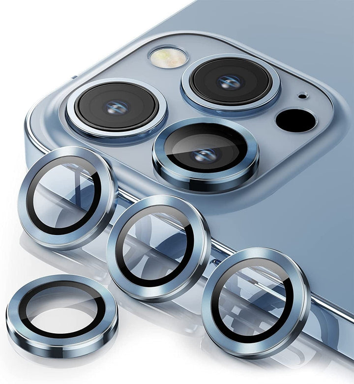 FRATO Tempered Glass iPhone 14 Pro Max ( Sierra Blue ) iPhone Camera Lens Kit Protector