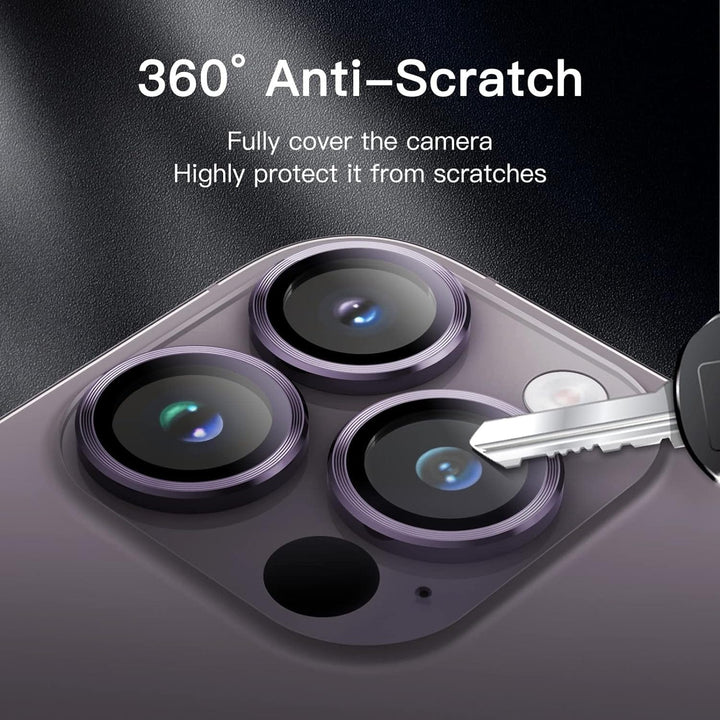 FRATO Tempered Glass iPhone Camera Lens Kit Protector