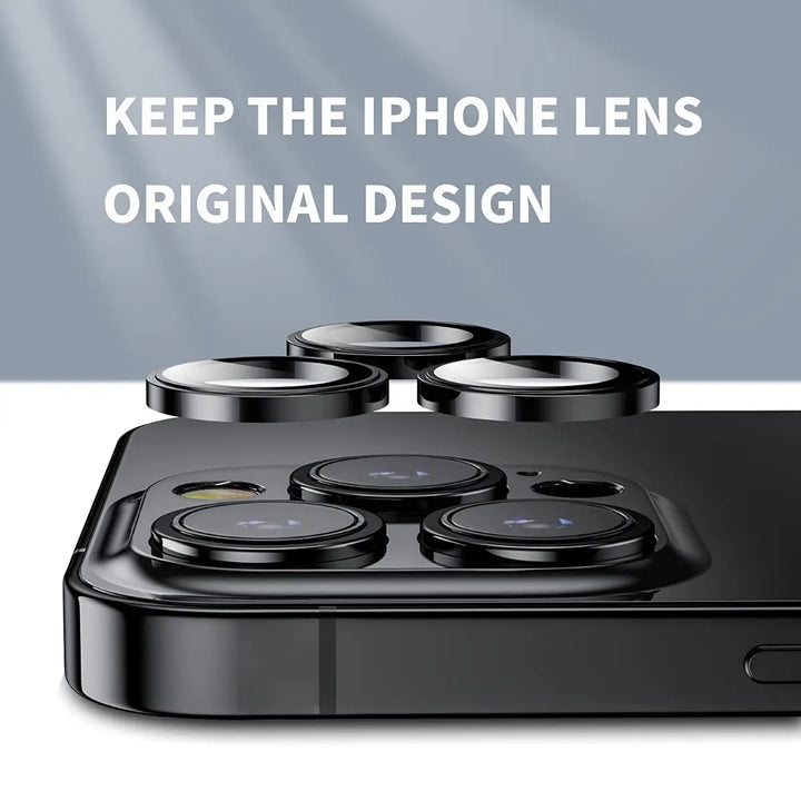 FRATO Tempered Glass iPhone Camera Lens Kit Protector