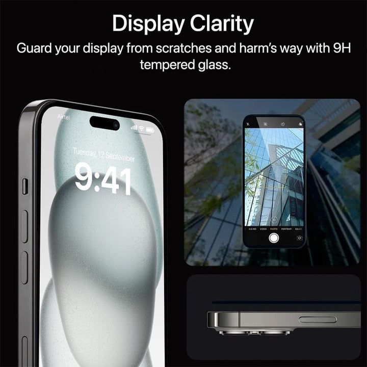 FRATO Tempered Glass iPhone HD Screen Protector Tempered Glass