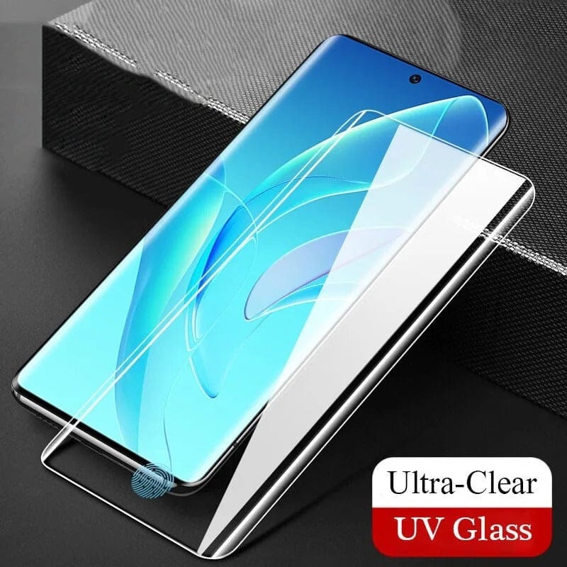 FRATO Tempered Glass Samsung Galaxy S23 Ultra Full Curved UV Tempered Glass Screen Protector Guard