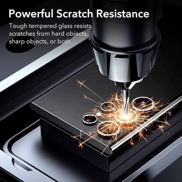 FRATO Tempered Glass Samsung Galaxy S24 Ultra Camera Lens Kit Protector