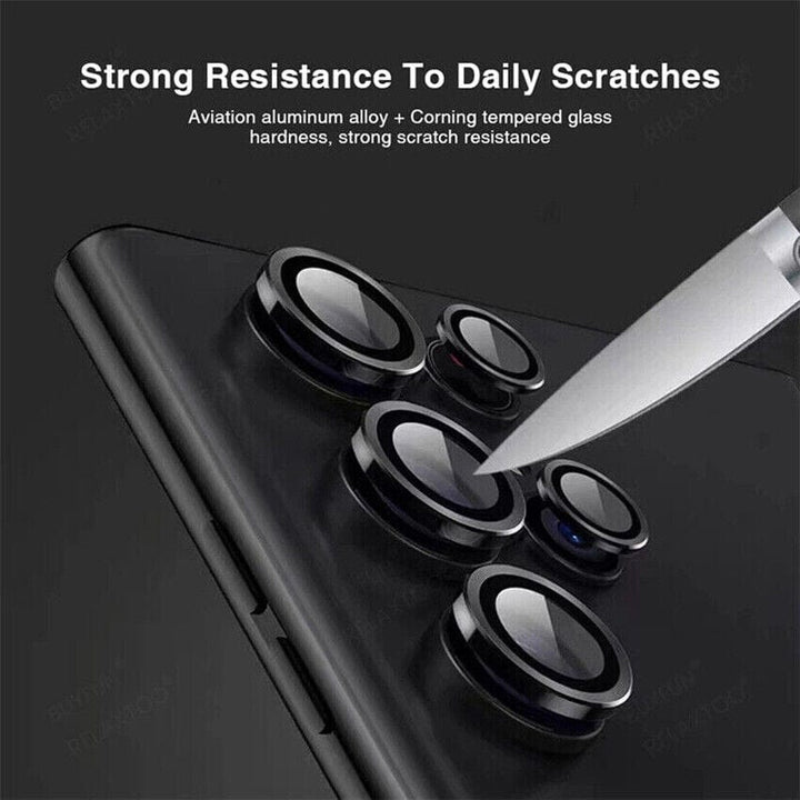 FRATO Tempered Glass Samsung Galaxy S24 Ultra Camera Lens Kit Protector