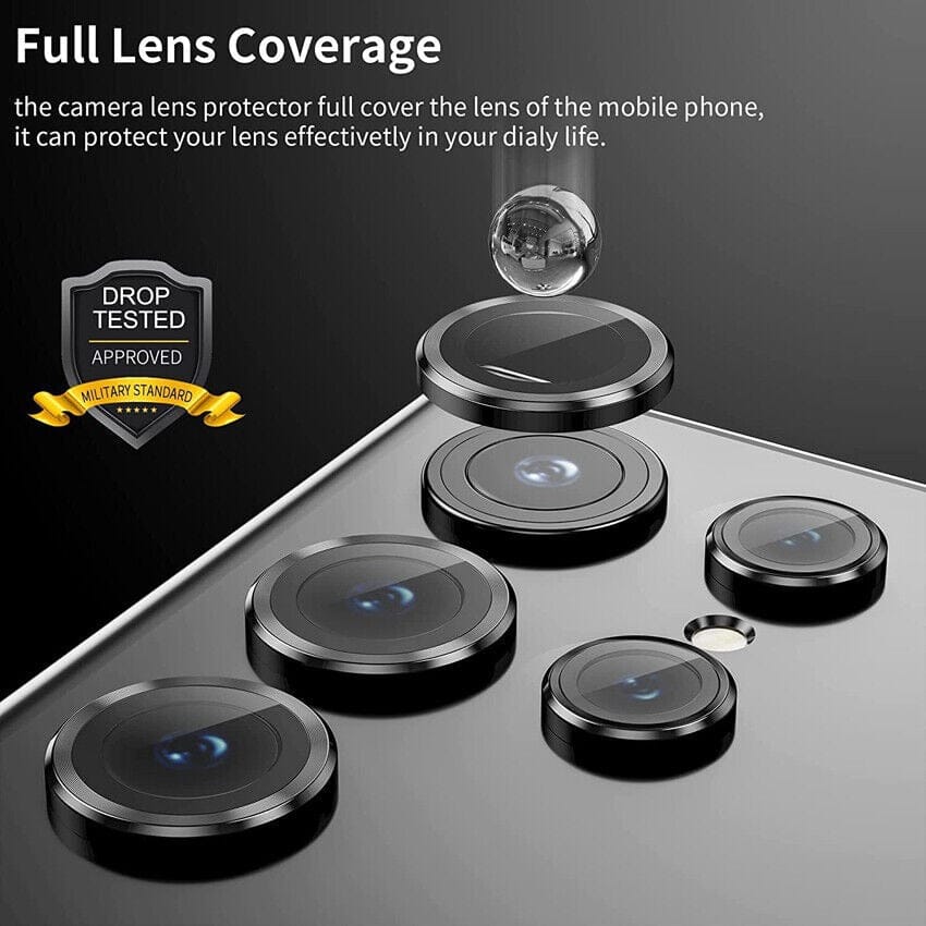 FRATO Tempered Glass Samsung Galaxy S24 Ultra Camera Lens Kit Protector
