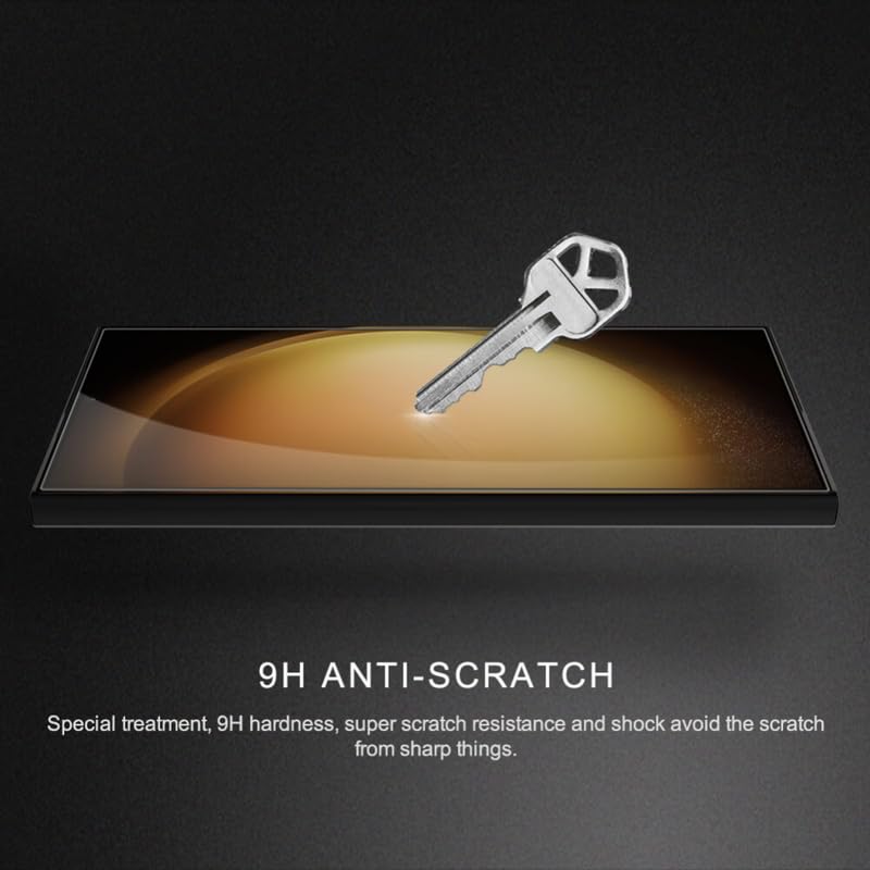 FRATO Tempered Glass Samsung Galaxy S24 Ultra Tempered Glass Screen Protector Guard