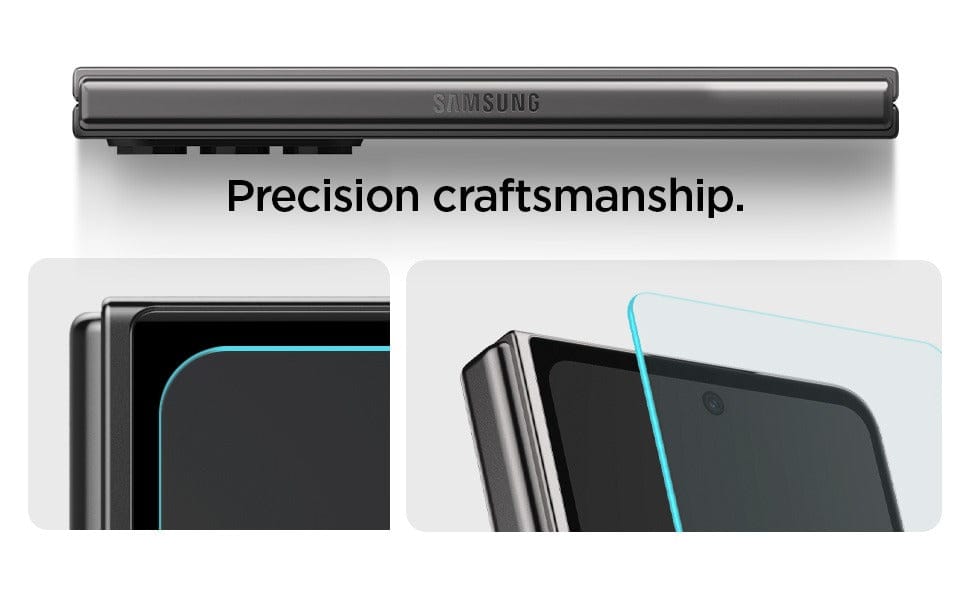 FRATO Tempered Glass Samsung Galaxy Z Fold 5 Front Outer Screen Protective Tempered Glass
