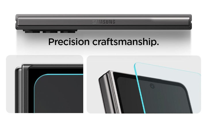 FRATO Tempered Glass Samsung Galaxy Z Fold 5 Front Outer Screen Protective Tempered Glass
