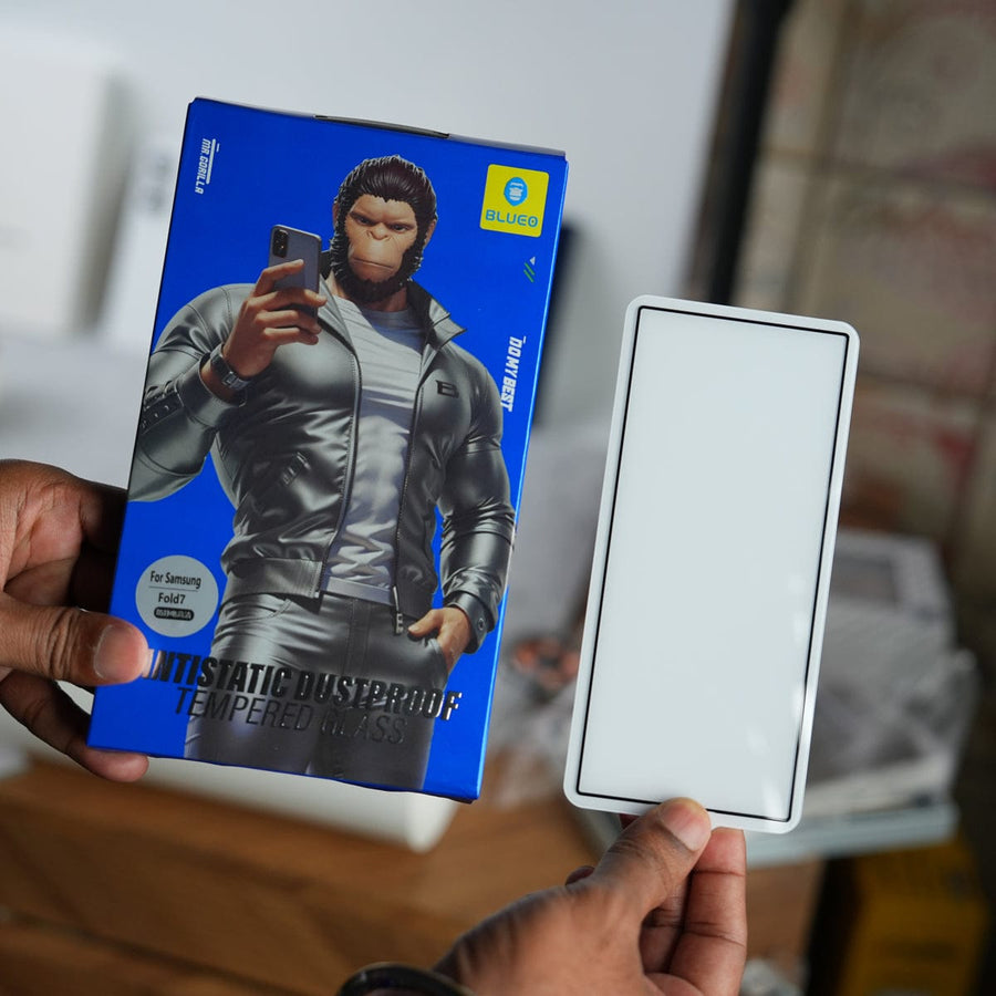 FRATO Tempered Glass Samsung Galaxy Z Fold 7 Anti Static Dustproof HD Clear Tempered Glass Screen Protector