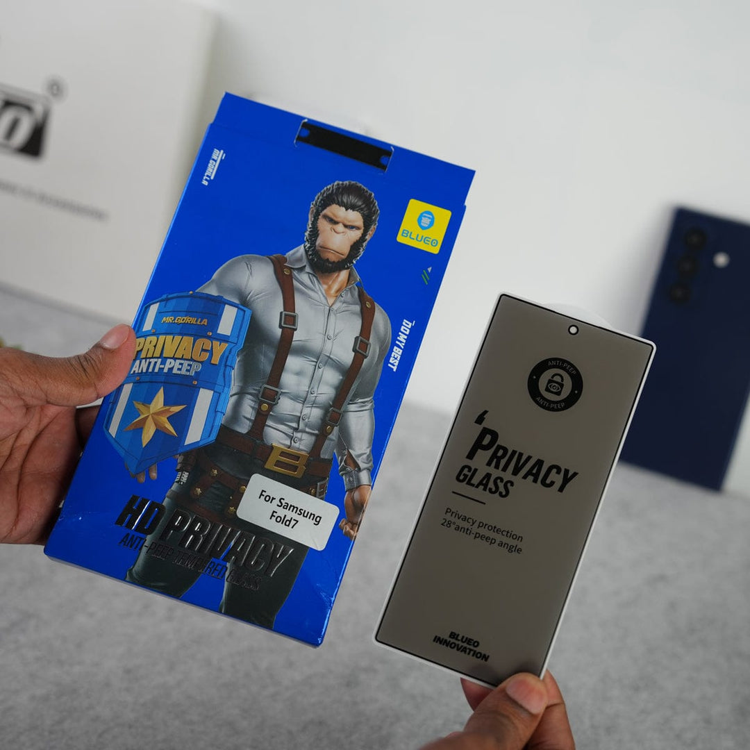 FRATO Tempered Glass Samsung Galaxy Z Fold 7 HD Anti-Peep Privacy Tempered Glass Screen Protector