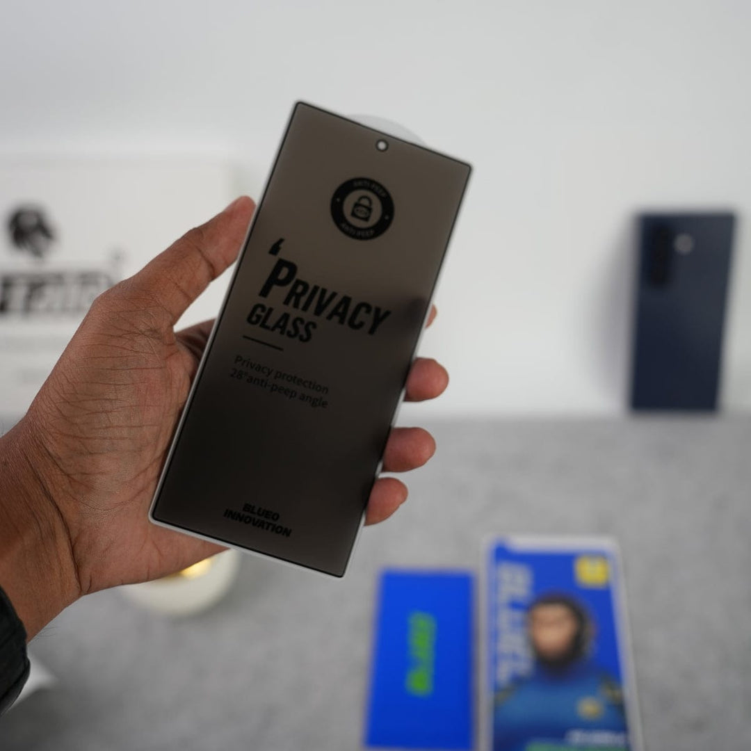 FRATO Tempered Glass Samsung Galaxy Z Fold 7 HD Anti-Peep Privacy Tempered Glass Screen Protector