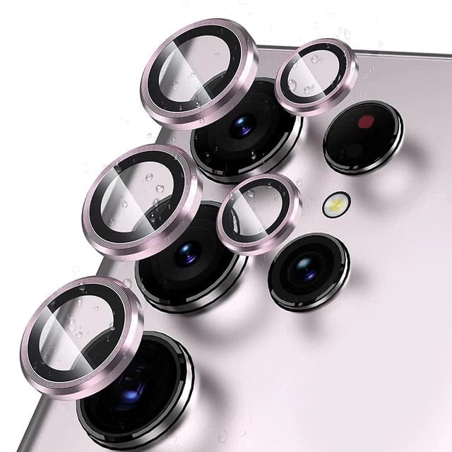 FRATO Tempered Glass Titanium Lavender Samsung Galaxy S24 Ultra Camera Lens Kit Protector