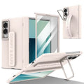Hinge Protection Case for Samsung Galaxy Z Fold 8 | S Pen Holder & Metal Stand Cover
