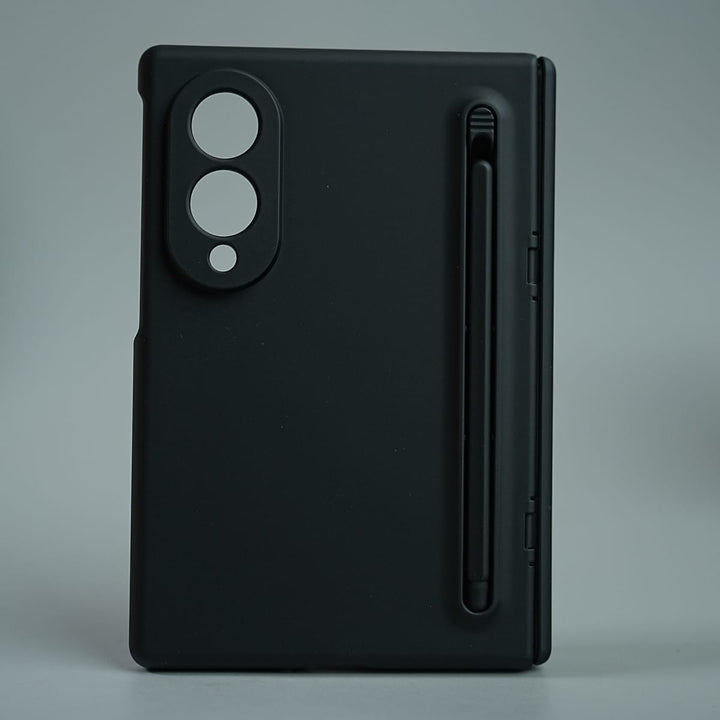 FRATO Z Fold 8 Series Black Matte Finish Case with Built-in Screen Protector For Samsung Galaxy Z Fold 8 | Full Hinge Protection &amp; S Pen Holder