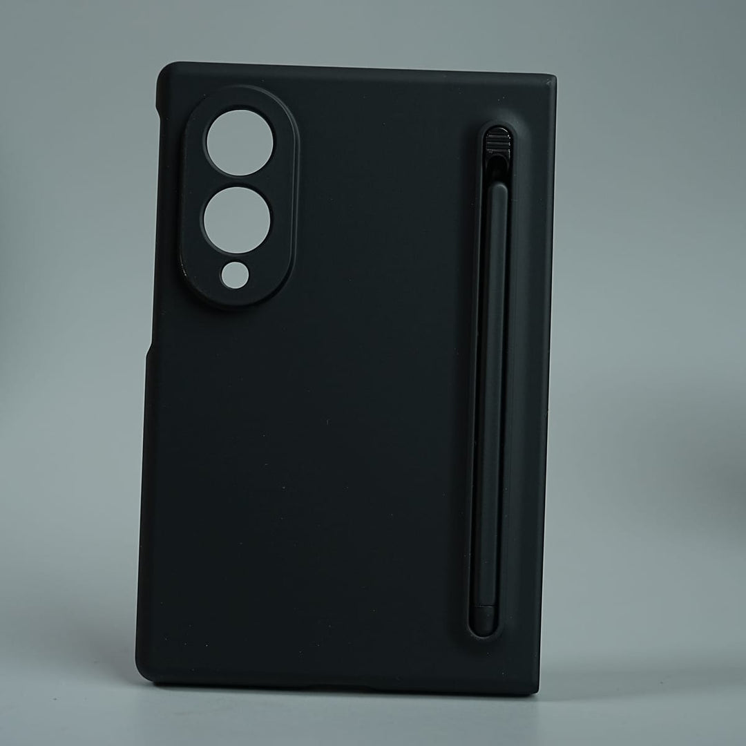 FRATO Z Fold 8 Series Black Matte Finish with Full Hinge Protection For Galaxy Z Fold 8 | S Pen Holder Protective Case